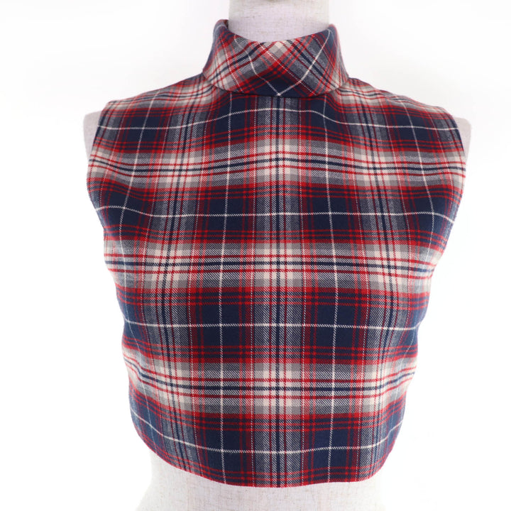 Pristine CELINE tops Flannel check cropped sleeveless top 34 2B543188O