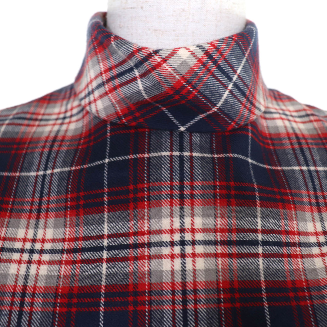 Pristine CELINE tops Flannel check cropped sleeveless top 34 2B543188O