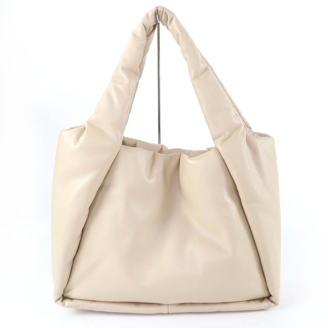 Excellent Stella McCartney Logo Puffy Tote Bag Circle logo pouch included