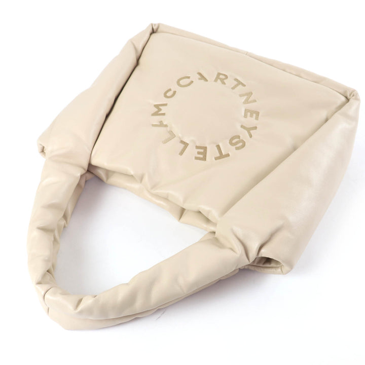 Excellent Stella McCartney Logo Puffy Tote Bag Circle logo pouch included