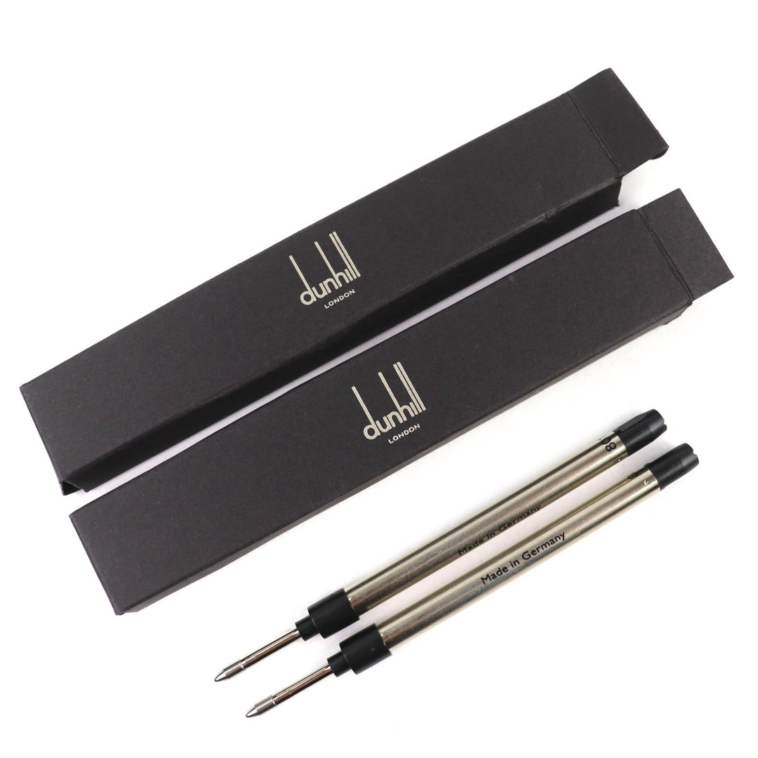 Excellent Dunhill Ballpoint pen Sentryman logo twist black mens