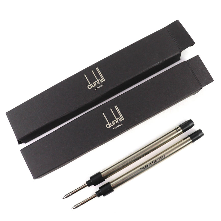 Excellent Dunhill Ballpoint pen Sentryman logo twist black mens