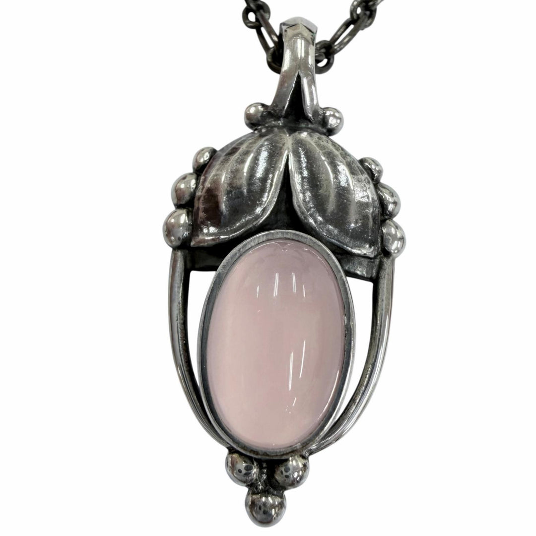 Excellent Georg Jensen Heritage Collection 2003 Year Necklace Silver 925