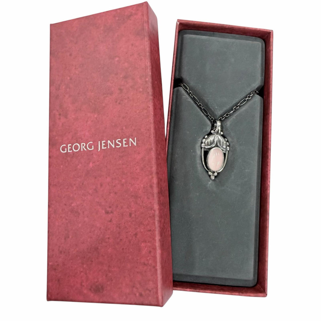 Excellent Georg Jensen Heritage Collection 2003 Year Necklace Silver 925