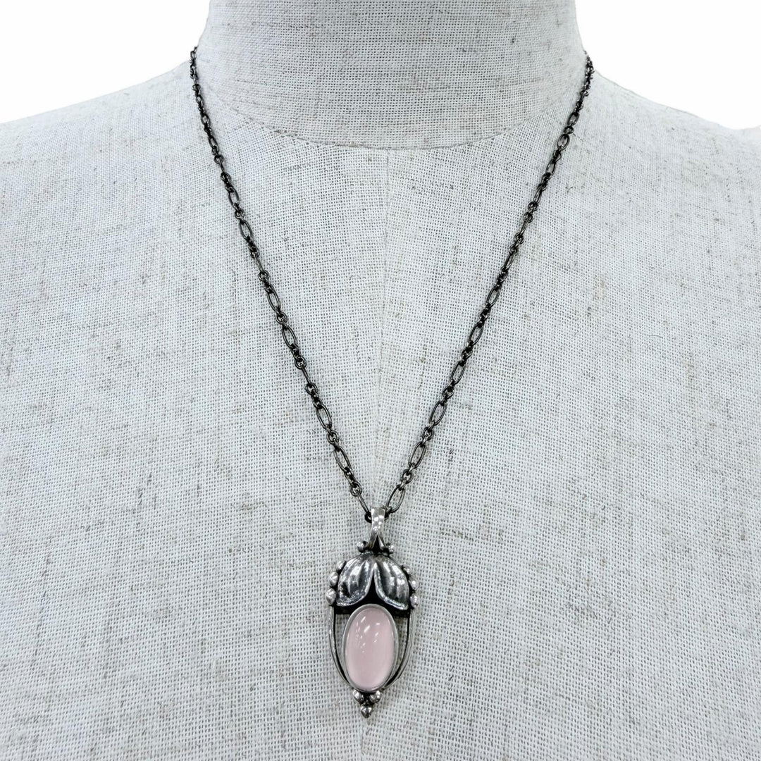 Excellent Georg Jensen Heritage Collection 2003 Year Necklace Silver 925