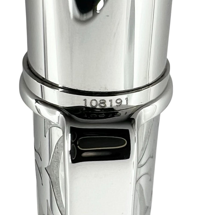 Excellent Cartier Ballpoint pen C de Cartier Double C Twist Type Silver mens