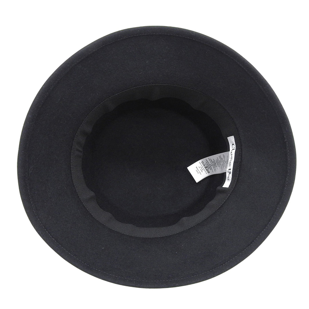 Excellent Christian Dior hat Logo Rabbit Felt Bucket Rabbit felt 56 15TCH923G893