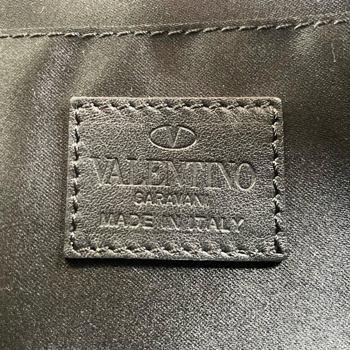 Pristine Valentino Garavani Clutch bag Camouflage Star Navy leather MY2P0483GAC