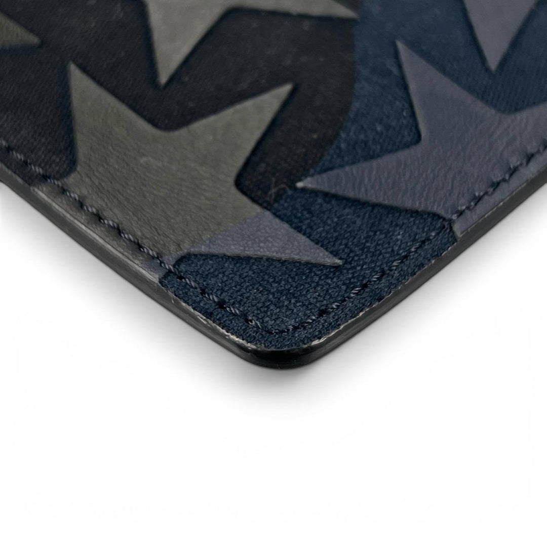 Pristine Valentino Garavani Clutch bag Camouflage Star Navy leather MY2P0483GAC