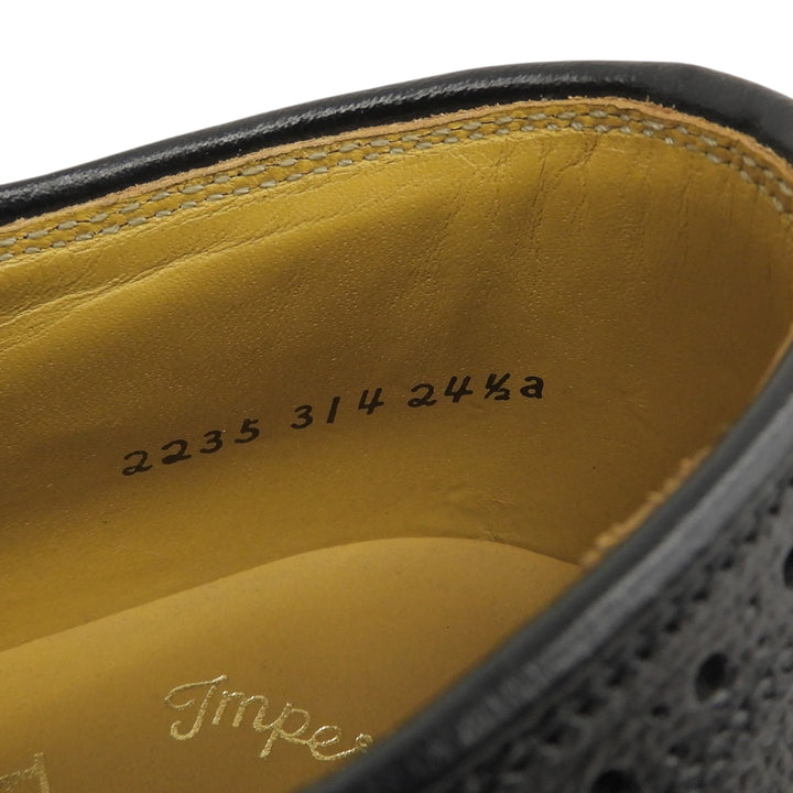 Pristine REGAL Leather shoes black leather mens