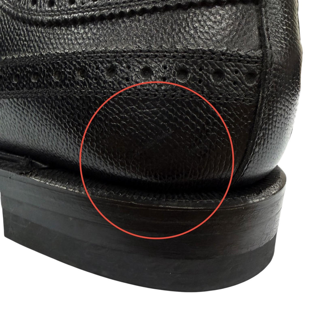 Pristine REGAL Leather shoes black leather mens