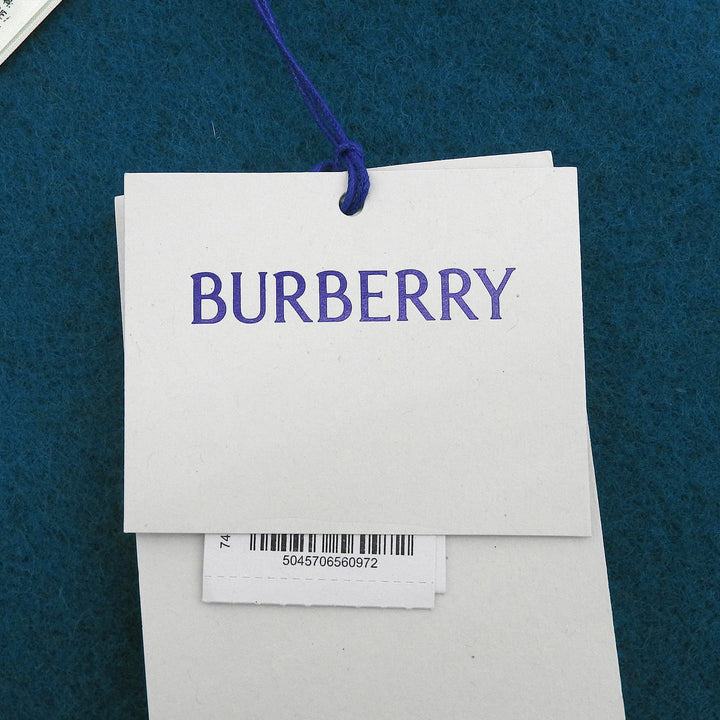Pristine BURBERRY Scarf EKD Print Wool Hood Hooded Scarf wool 8090770