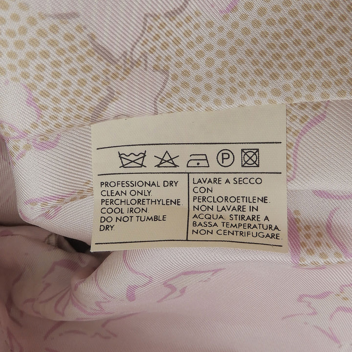 Great Salvatore Ferragamo Jacket Logo button quilting Light gray polyester Women