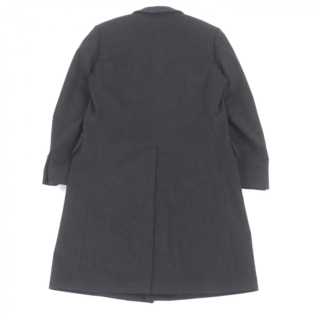 Excellent GUCCI Chester coat Tom Ford Charcoal gray wool mens 46