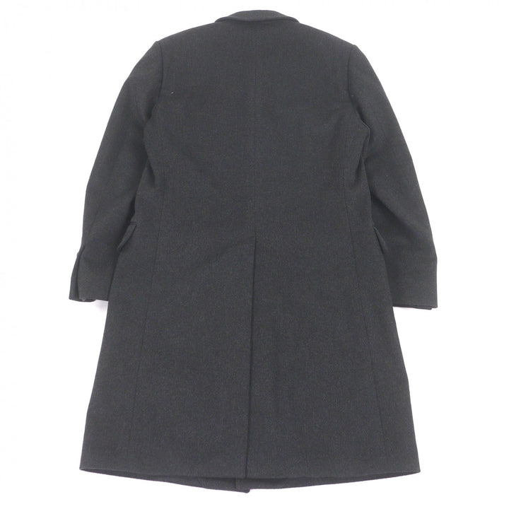 Excellent GUCCI Chester coat Tom Ford Charcoal gray wool mens 46