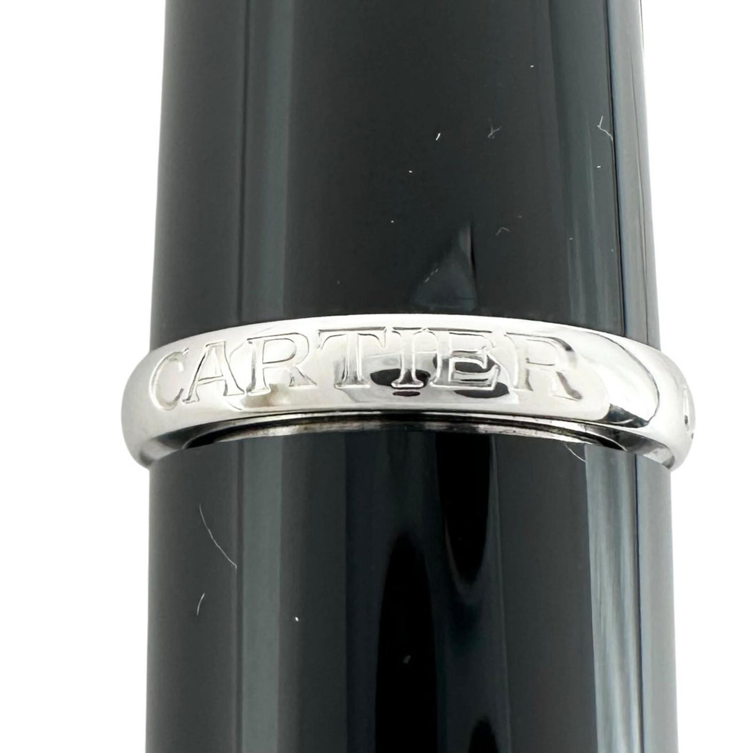 Excellent Cartier Ballpoint pen Diaboro de Cartier Twist type black mens