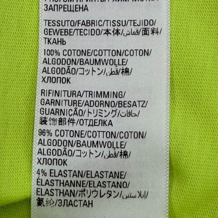 Pristine BALENCIAGA Short sleeve T-shirt WORLD FOOD PROGRAMME yellow XS 612966