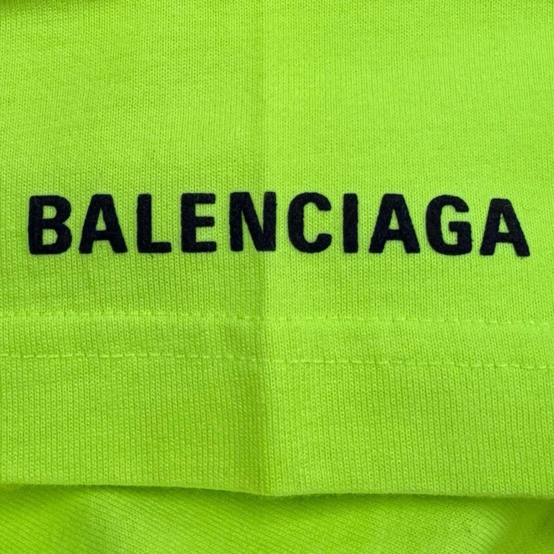 Pristine BALENCIAGA Short sleeve T-shirt WORLD FOOD PROGRAMME yellow XS 612966