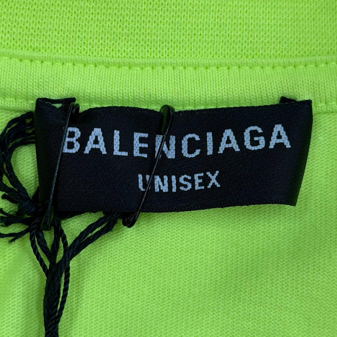 Pristine BALENCIAGA Short sleeve T-shirt WORLD FOOD PROGRAMME yellow XS 612966