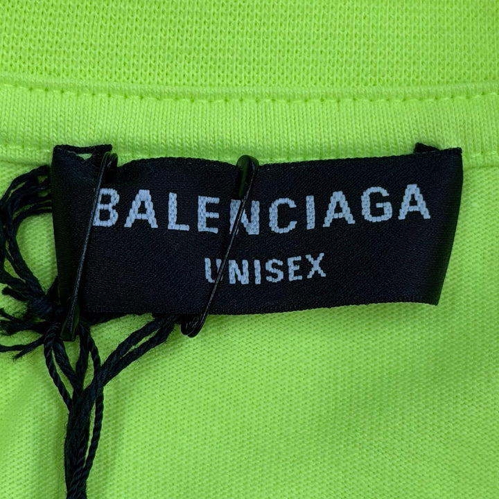 Pristine BALENCIAGA Short sleeve T-shirt WORLD FOOD PROGRAMME yellow XS 612966