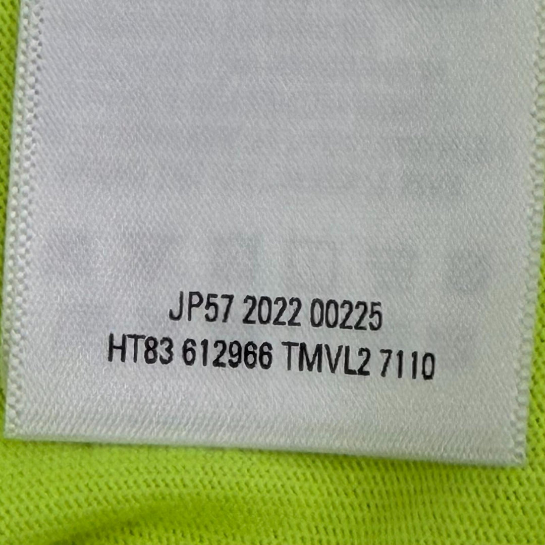 Pristine BALENCIAGA Short sleeve T-shirt WORLD FOOD PROGRAMME yellow XS 612966