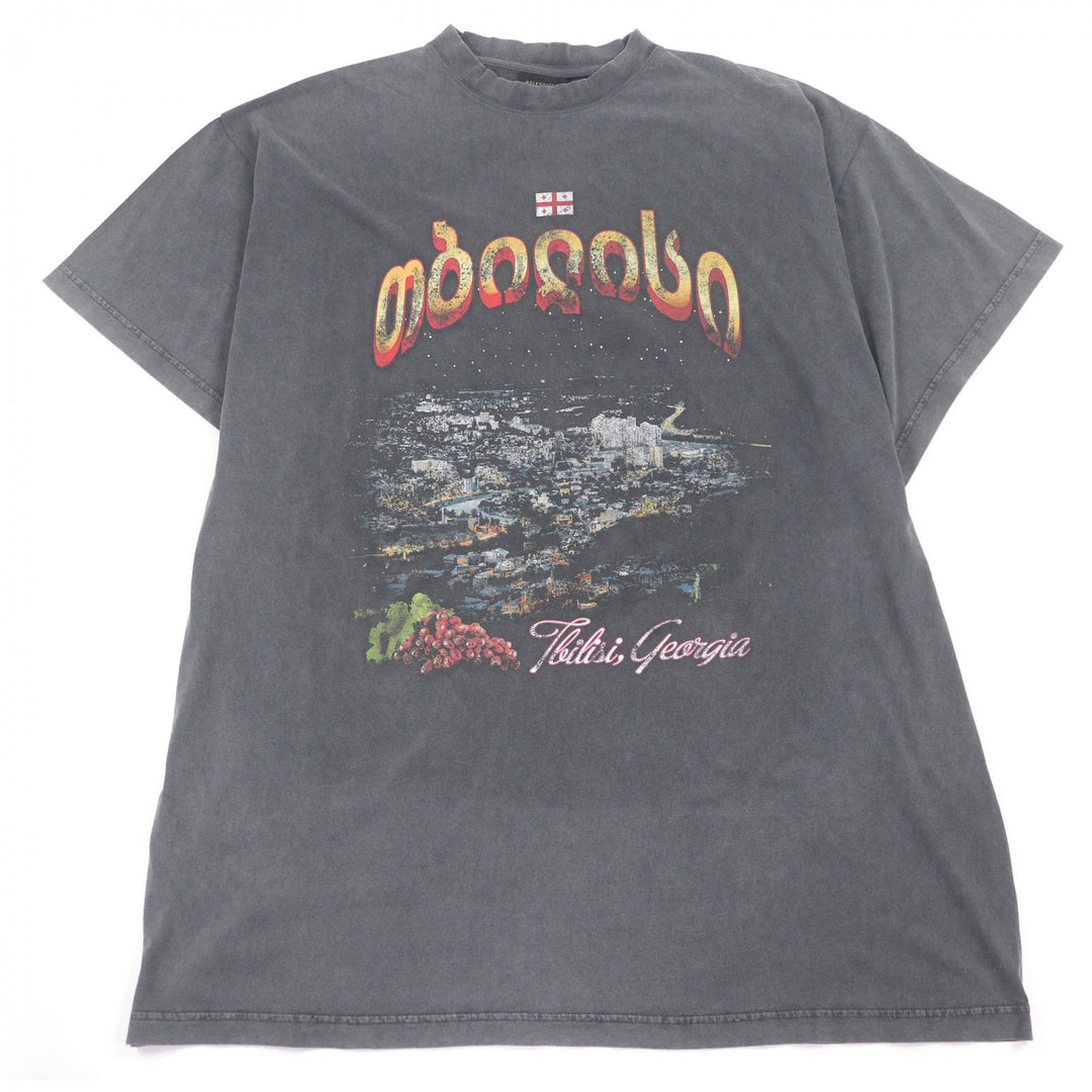 Pristine BALENCIAGA Short sleeve T-shirt Tbilisi Oversized T-Shirt Oversized