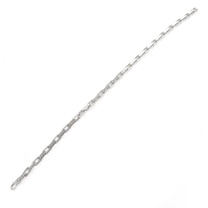 Great LOUIS VUITTON Necklace Necklace Chain Monogram Silver