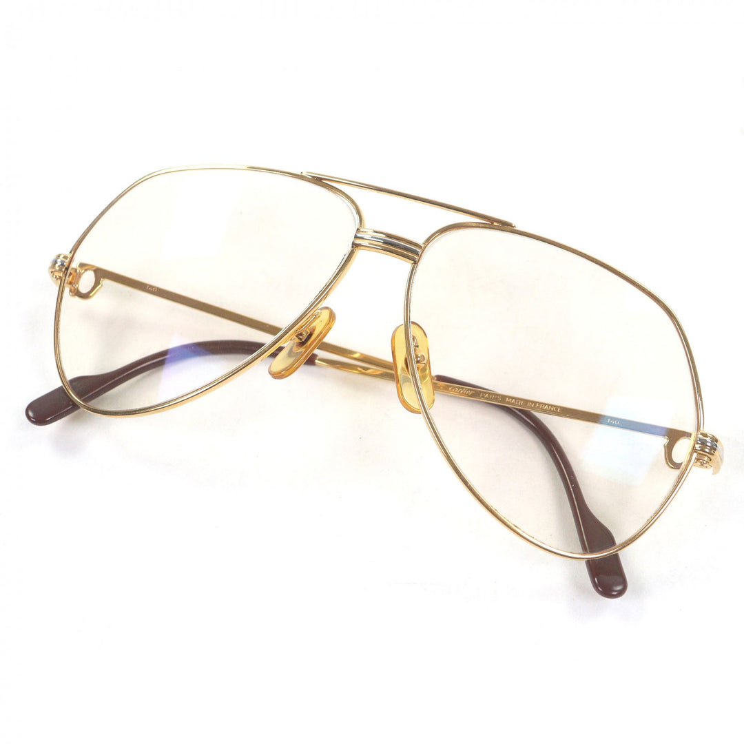 Great Cartier sunglasses Trinity Two Bridges gold mens