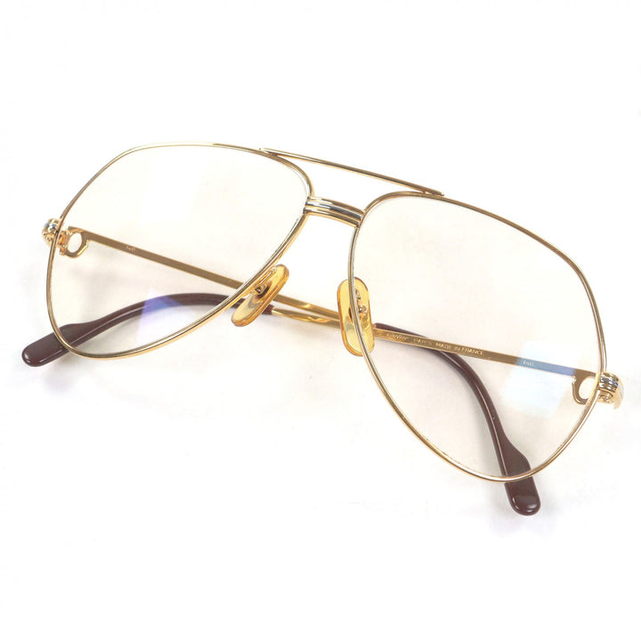 Great Cartier sunglasses Trinity Two Bridges gold mens
