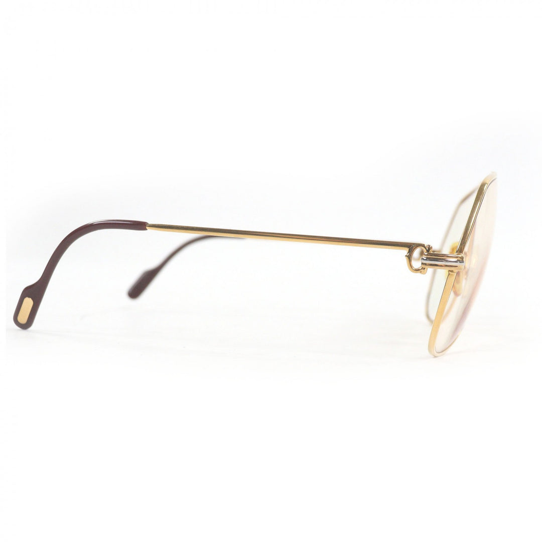 Great Cartier sunglasses Trinity Two Bridges gold mens