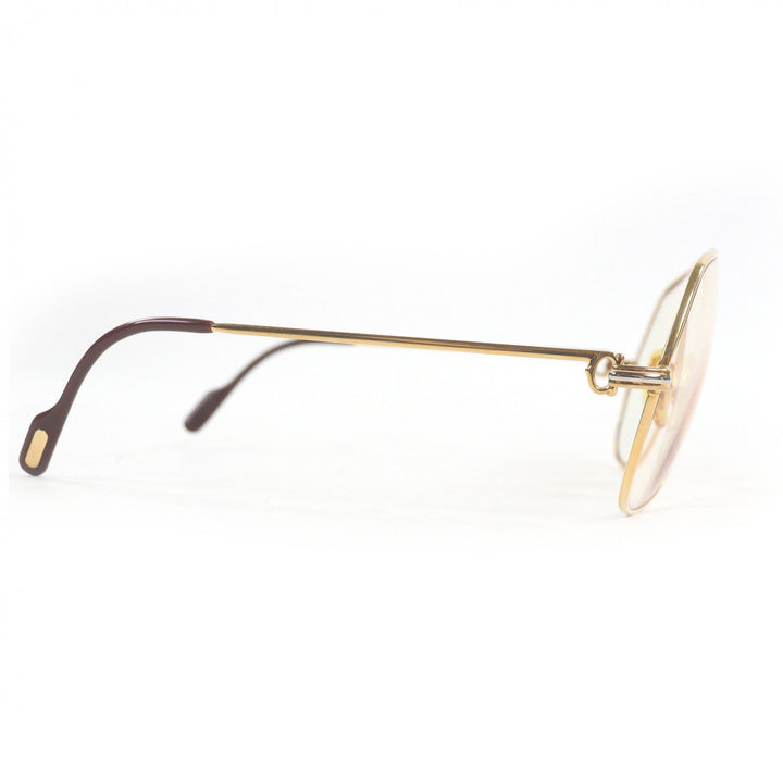 Great Cartier sunglasses Trinity Two Bridges gold mens