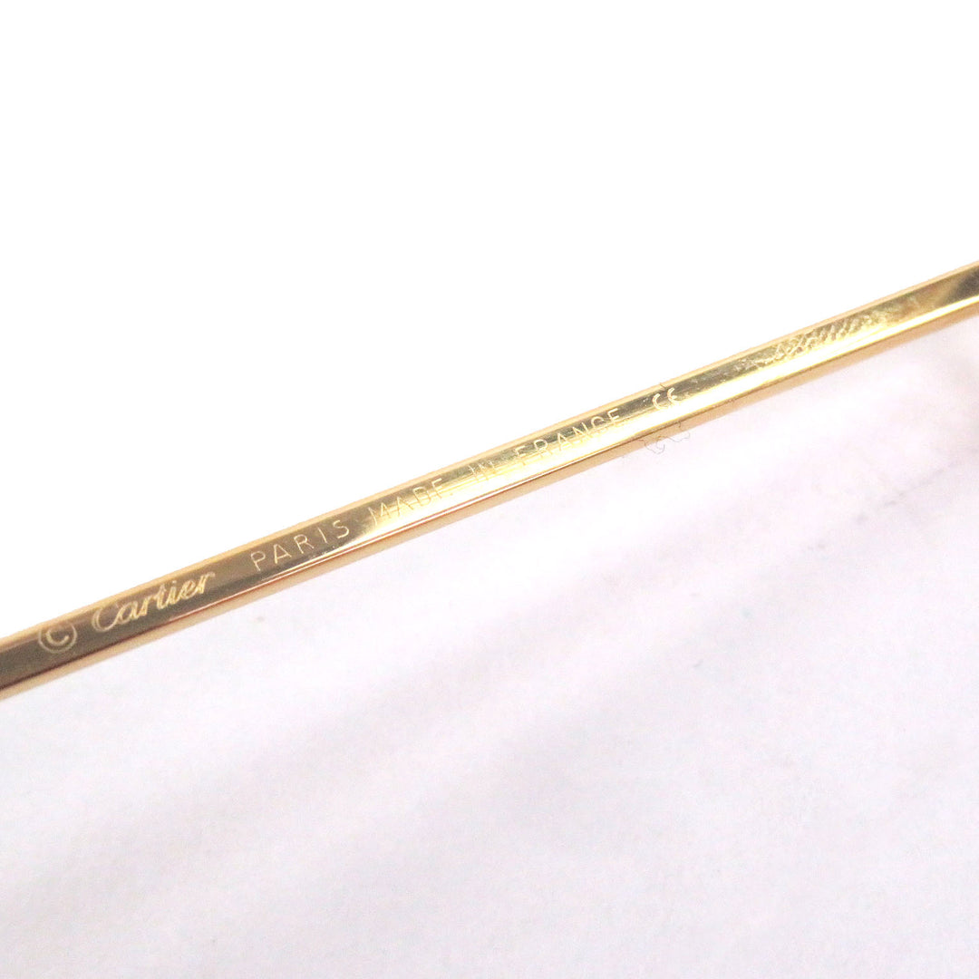 Great Cartier sunglasses Trinity Two Bridges gold mens