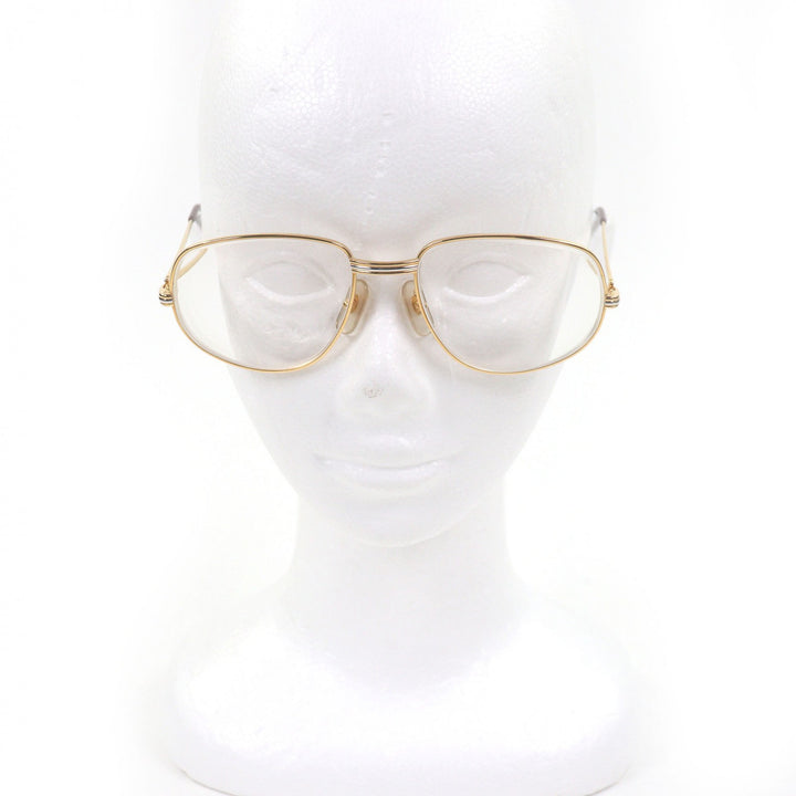 Great Cartier Glasses 2C Decor Trinity gold mens
