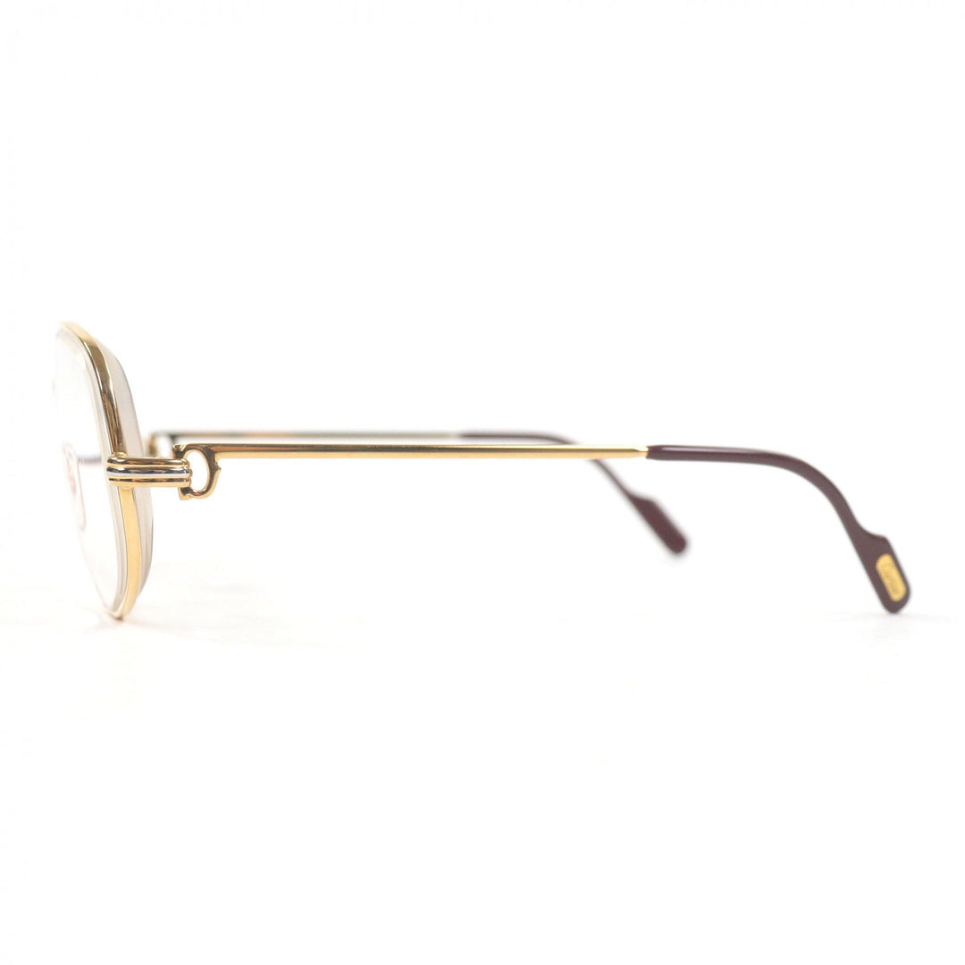 Great Cartier Glasses 2C Decor Trinity gold mens