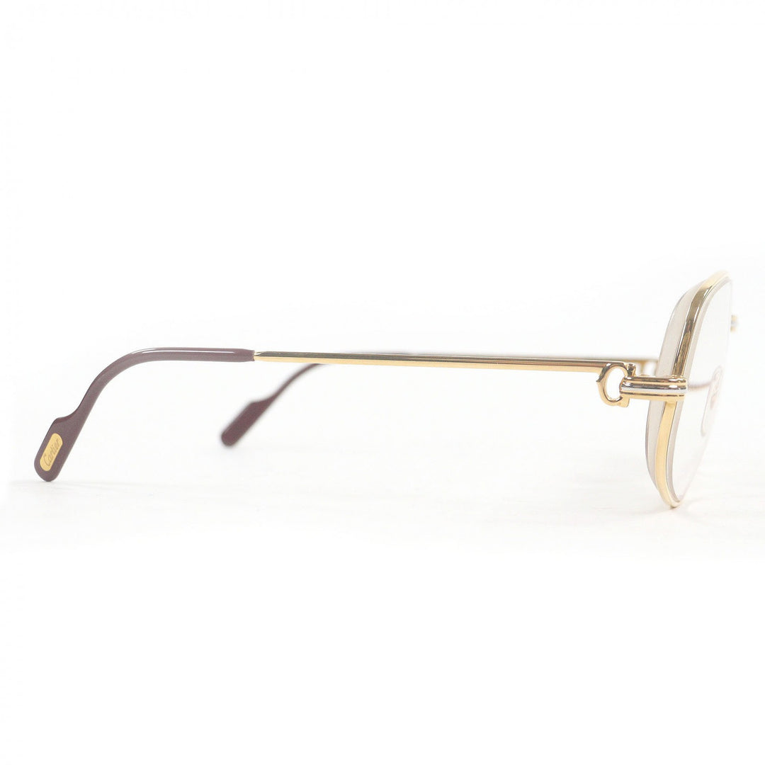 Great Cartier Glasses 2C Decor Trinity gold mens
