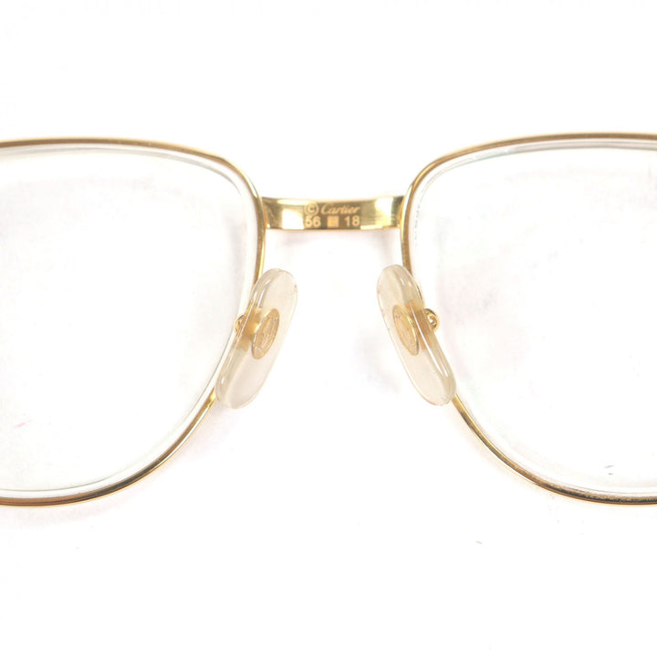 Great Cartier Glasses 2C Decor Trinity gold mens