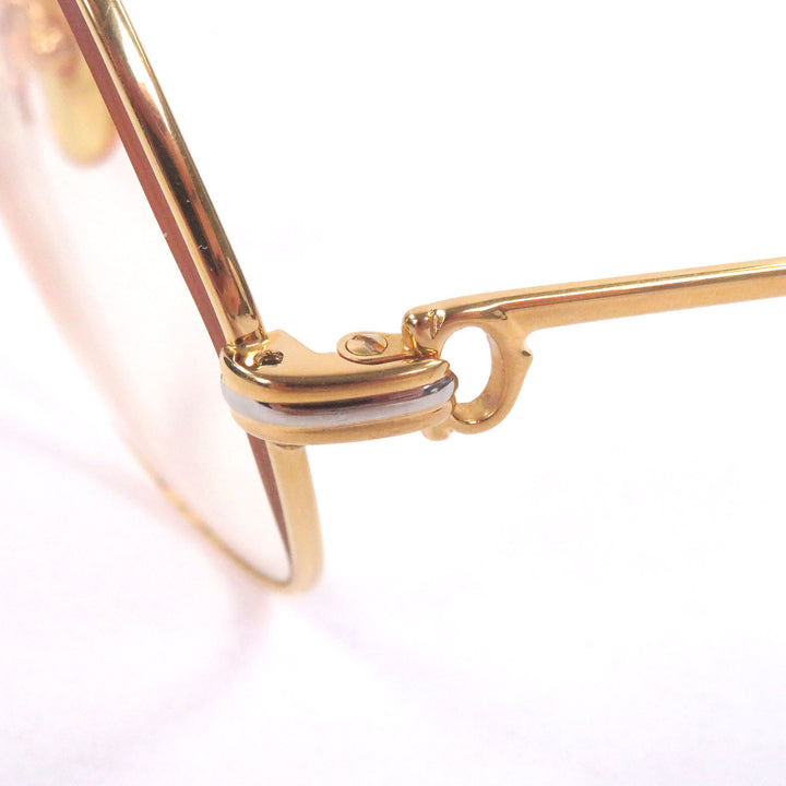 Great Cartier Glasses 2C Decor Trinity gold mens
