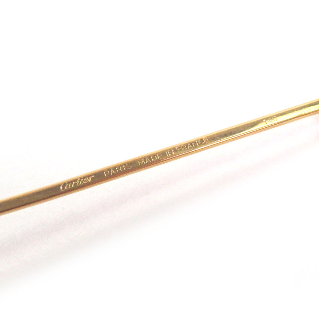 Great Cartier Glasses 2C Decor Trinity gold mens