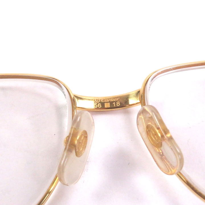 Great Cartier Glasses 2C Decor Trinity gold mens