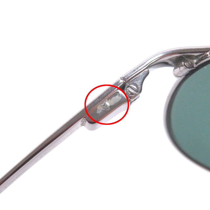 Very Good Cartier sunglasses Santos Dumont Teardrop Silver mens