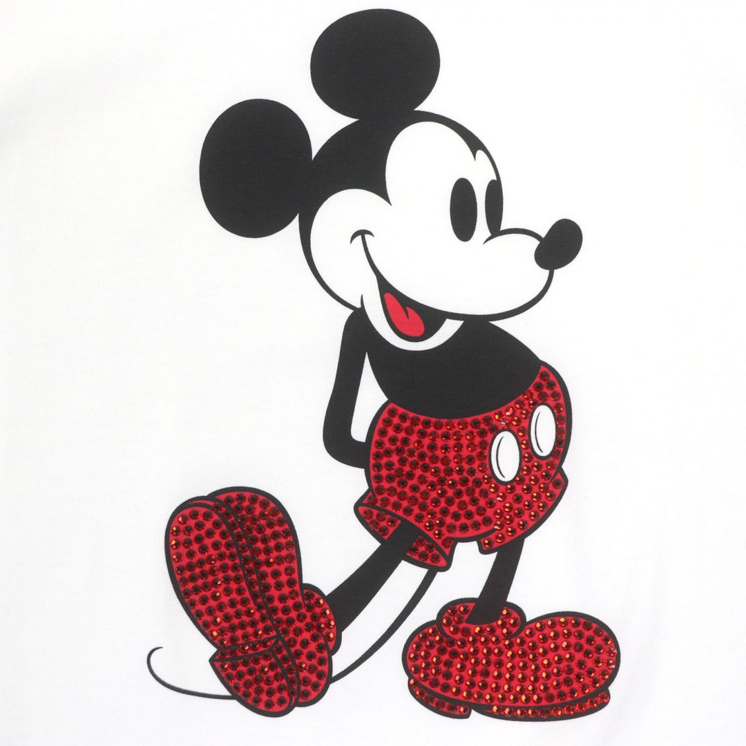 Excellent MIU MIU Disney Short sleeve T-shirt white cotton mens XS MJN320