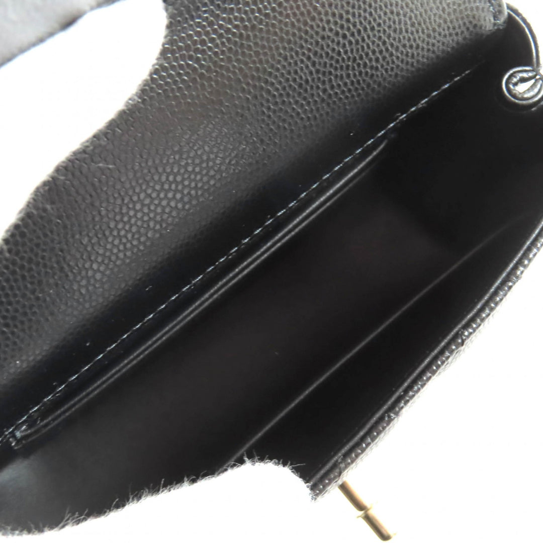 Pristine CHANEL Shoulder Bag Coco Handle Mini black Women AP4244