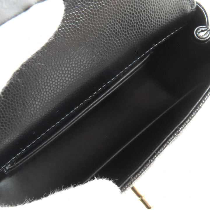 Pristine CHANEL Shoulder Bag Coco Handle Mini black Women AP4244