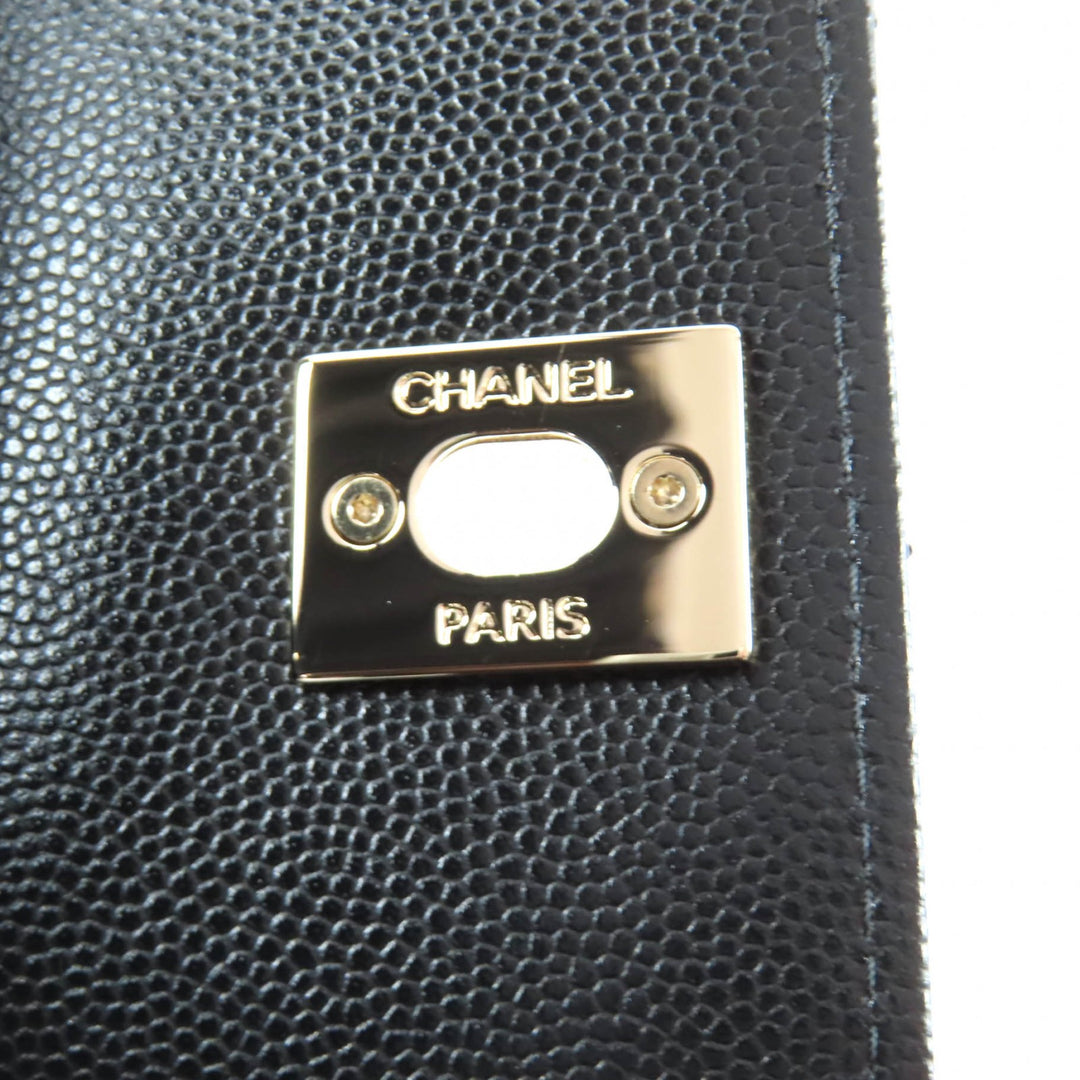 Pristine CHANEL Shoulder Bag Coco Handle Mini black Women AP4244