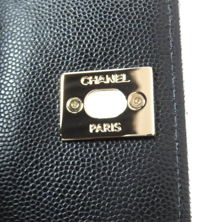 Pristine CHANEL Shoulder Bag Coco Handle Mini black Women AP4244