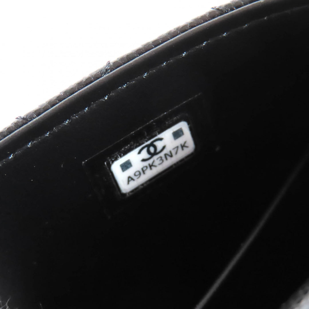 Pristine CHANEL Shoulder Bag Coco Handle Mini black Women AP4244