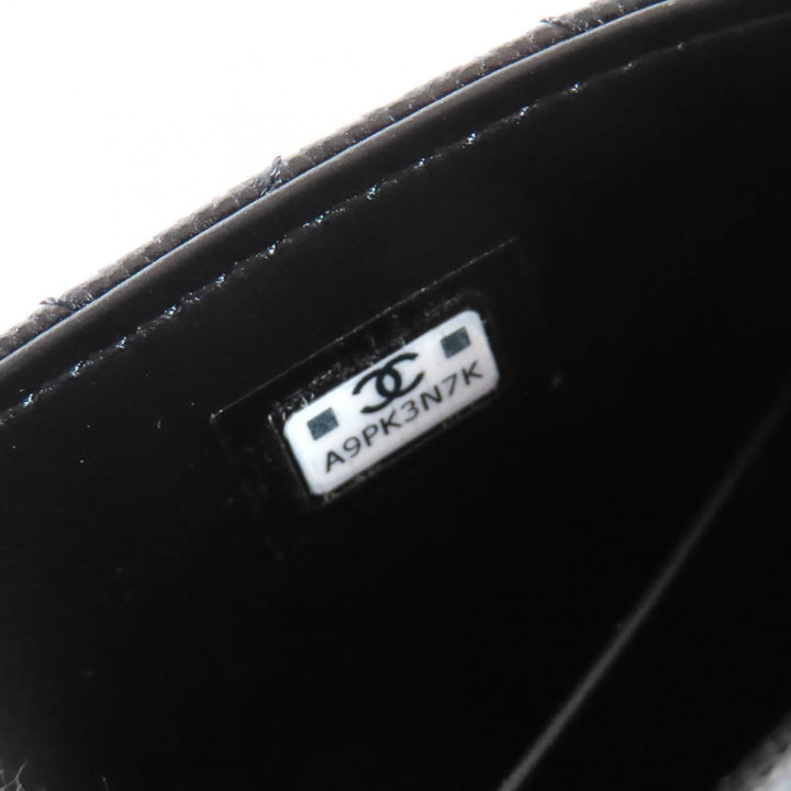 Pristine CHANEL Shoulder Bag Coco Handle Mini black Women AP4244