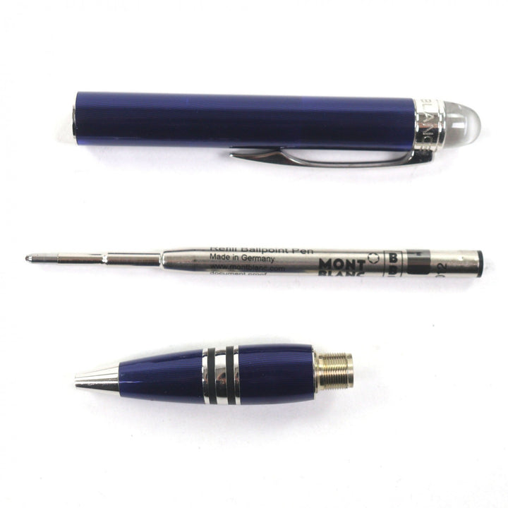 Very Good MONTBLANC Ballpoint pen Starwalker Cool blue mens