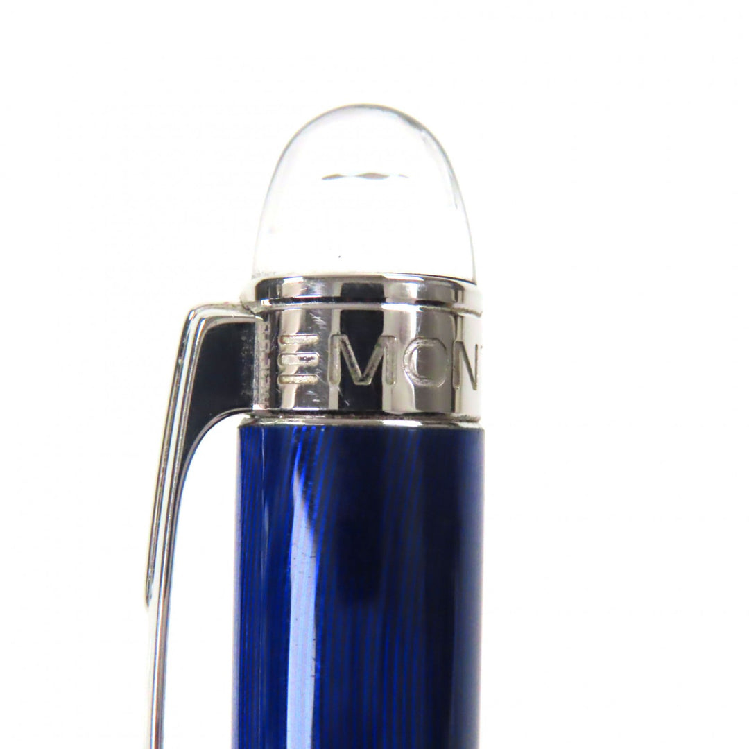Very Good MONTBLANC Ballpoint pen Starwalker Cool blue mens