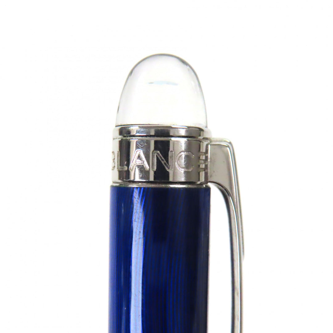 Very Good MONTBLANC Ballpoint pen Starwalker Cool blue mens